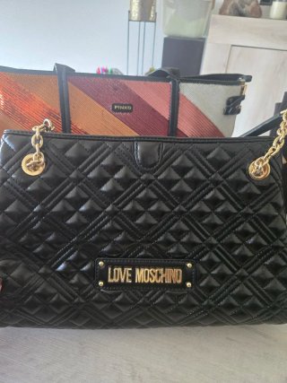 Bolso Love Moschino Negro