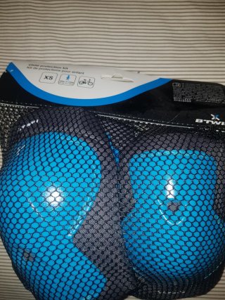 Kit de protección infantil Btwin talla XS