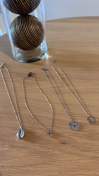 Set de 4 Colgantes SINGULARU, Anartxy y Cobalto