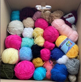 Lote de 2,3kg de Lana para Crochet y Amigurumi