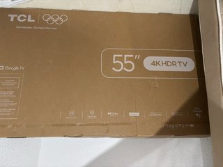 TV TCL 55 4K HDR nueva sin usar