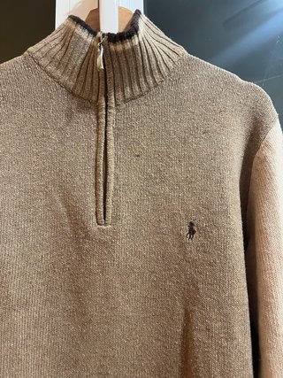 Jersei Polo Ralph Lauren Beige L-XL puedo medirlo