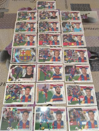 Cromos FC Barcelona Liga 2015-16
