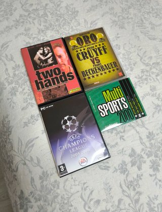 Lote retro juegos PC + películas DVD