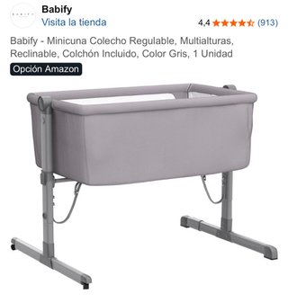 Minicuna Colecho Babify Gris