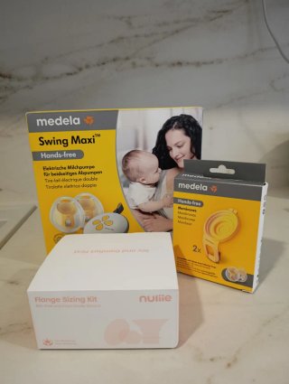 Pack Sacaleches Medela + set de bridas + recambio