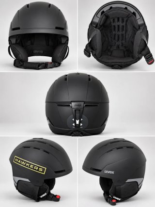 Casco de esquí y snowboard Uvex negro Talla S
