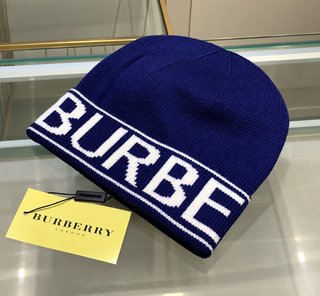 Gorro Burberry Lana Azul