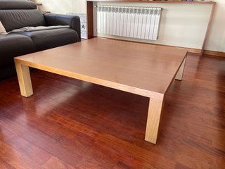 Mesa de centro cuadrada 120x120 cm