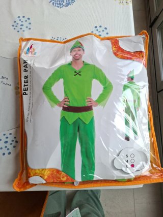 Disfraz Peter Pan Adulto Talla L