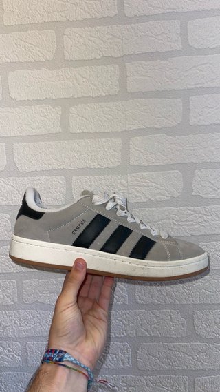 Zapatillas Adidas Campus Grises y Negras