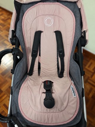 Colchoneta Rosa para Silla Bugaboo