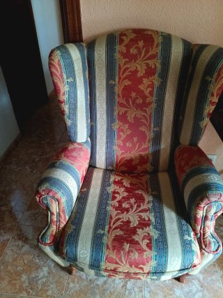 2 Sillones de Tela Estampados
