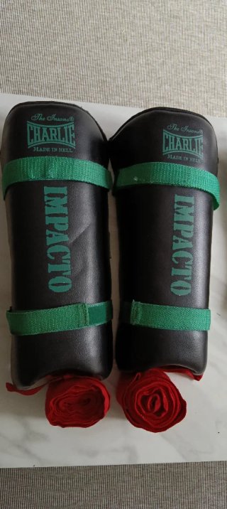 Espinilleras Charlie Impacto y Vendas