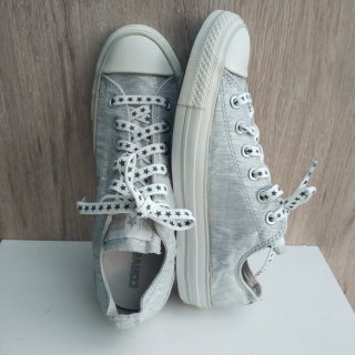 Zapatillas Converse Plateadas N*39/5