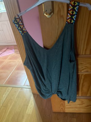Camiseta de tirantes verde