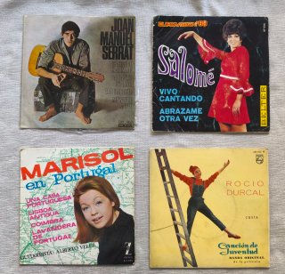 Lote de 4 Vinilos Singles