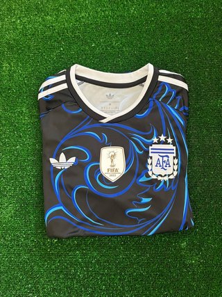 Camiseta Argentina Adidas Negra Talla M