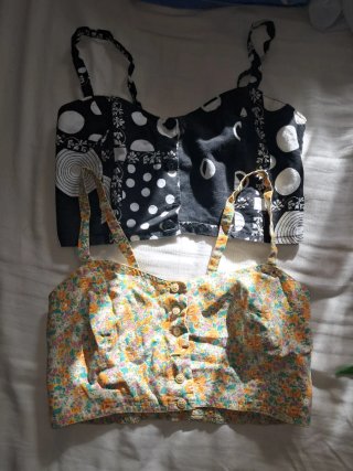 Pack de 2 tops estampados