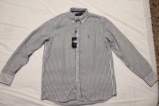 Camisa Polo Ralph Lauren Rayas Talla M