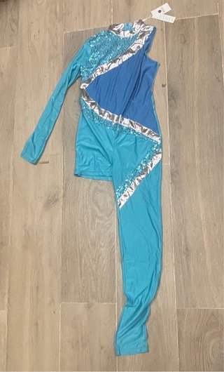 Maillot de Danza Asimétrico talla 16 años
