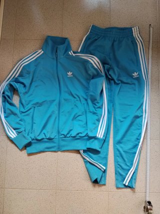 Chándal Adidas Azul Celeste Talla M
