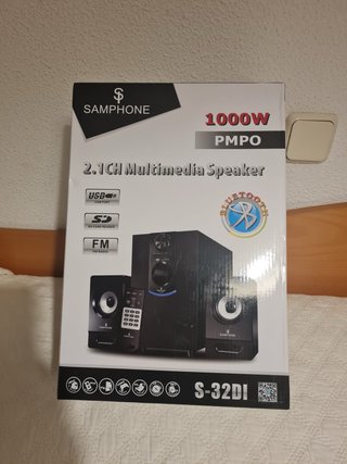 Mini Cadena Samphone 2.1 Multimedia