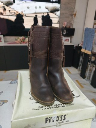 Botas Artesanas Pito'ss Marrones de piel