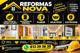 Reformas Pladur,tarima, electricidad