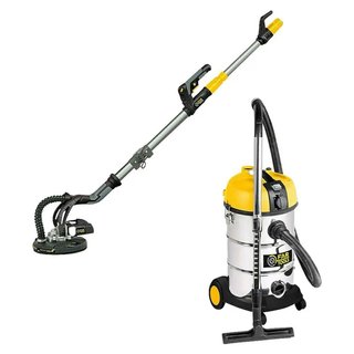 Lijadora de Pared y Aspiradora Fartools