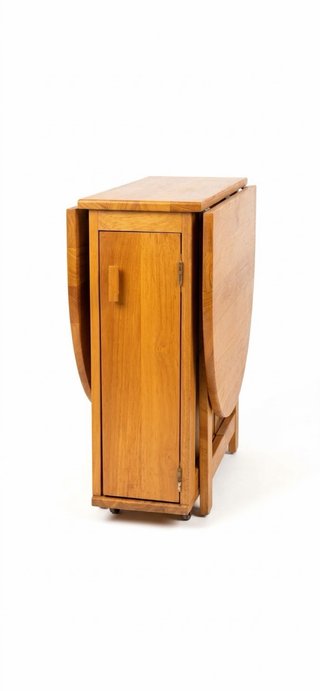 Mesa Plegable de Madera Maciza