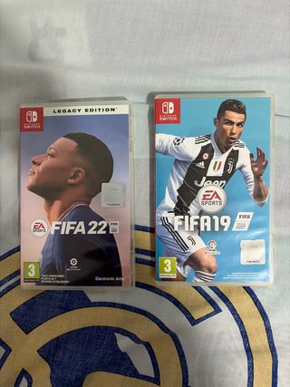 FIFA 19 y FIFA 22 para Nintendo Switch