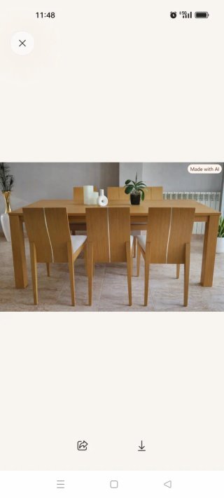 Set de 6 sillas de comedor. Impecable estado