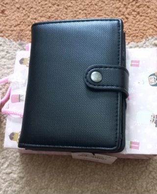 Cartera de Cuero Negra