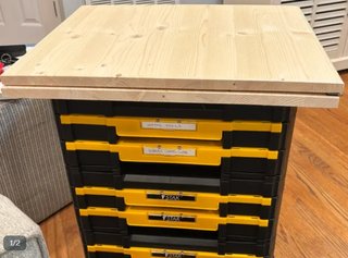 Soporte para hacer mesa o caja Dewalt Tstak