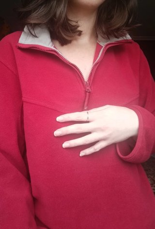 Sudadera Polar Roja