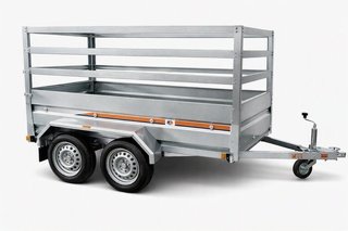 NUEVO: Remolque 750 kg 2 ejes con cartolas