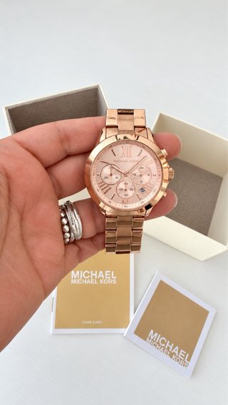 Reloj Michael Kors Mujer Oro Rosa
