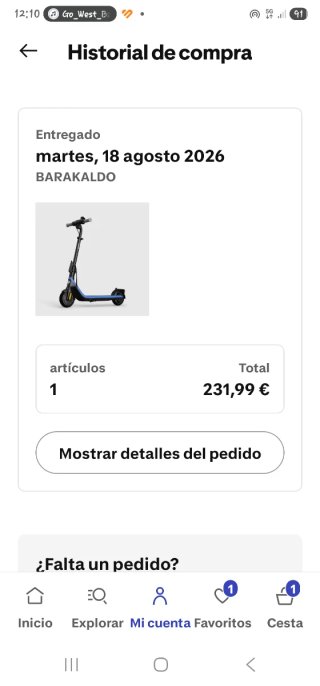 Patinete Eléctrico Infantil