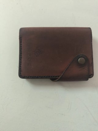 Cartera de Piel Lumbok Marrón