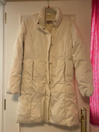 Chaquetón Blanco Talla M