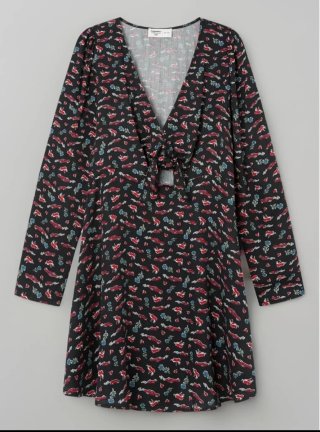 Vestido Springfield Estampado Talla M