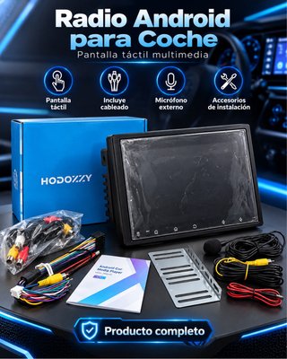 Radio Android HODOZZY con Pantalla Táctil