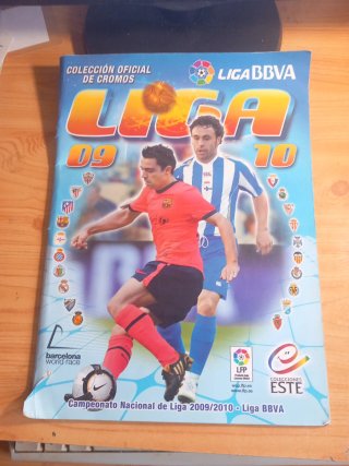 Álbum Cromos Liga 2009-10 Colecciones Este