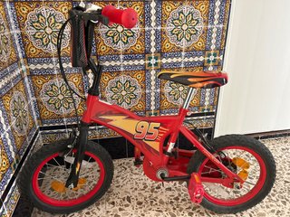 Bicicleta infantil 14 pulgadas Cars