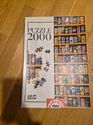 Puzzle Educa Latas de Refresco