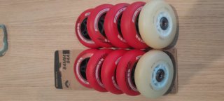 Set 10 Ruedas Patines en Línea 84mm 84A