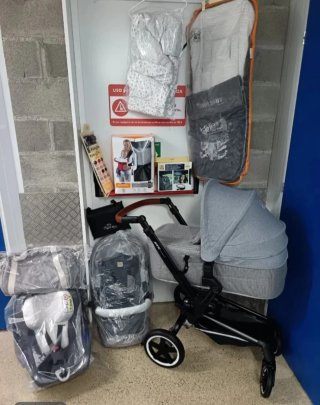 Carrito Bebé Jané Rider 4 Piezas con Accesorios