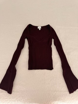 Camiseta H&M de canalé