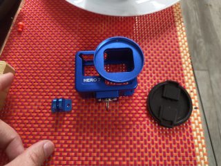 Carcasa de Aluminio para GoPro Hero 5, 6 y 7